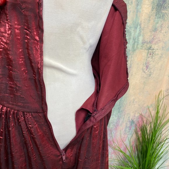 📌 Teeze  Me Burgundy Homecoming Party Cocktail Semi Formal Dress - Picture 7 of 14